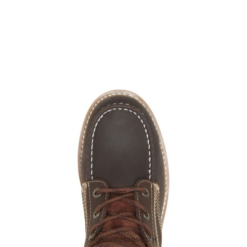 homens carregador de bota de cunha de 6" marrom Wolverine VL4VN180 - Image 5