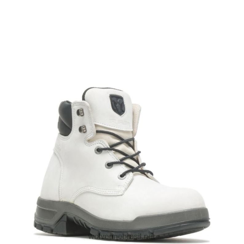 homens coleção de caminhões ram - bota de trabalho de segurança do comerciante branco Wolverine VL4VN110 - Image 2