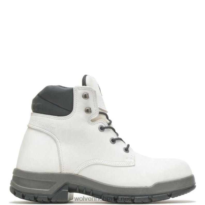 homens coleção de caminhões ram - bota de trabalho de segurança do comerciante branco Wolverine VL4VN110 - Image 1