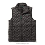 homens colete alpino preto Wolverine VL4VN308