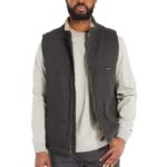 homens colete upland (grande e alto) preto Wolverine VL4VN271 - Image 2