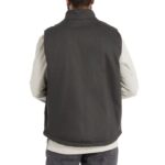 homens colete upland (grande e alto) preto Wolverine VL4VN271 - Image 3