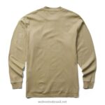homens fr manga longa henley cáqui Wolverine VL4VN275 - Image 5