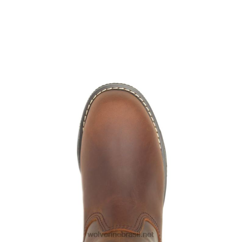 homens fusível hellcat durashocks ultraspring carbonmax work wellington amendoim Wolverine VL4VN35 - Image 5