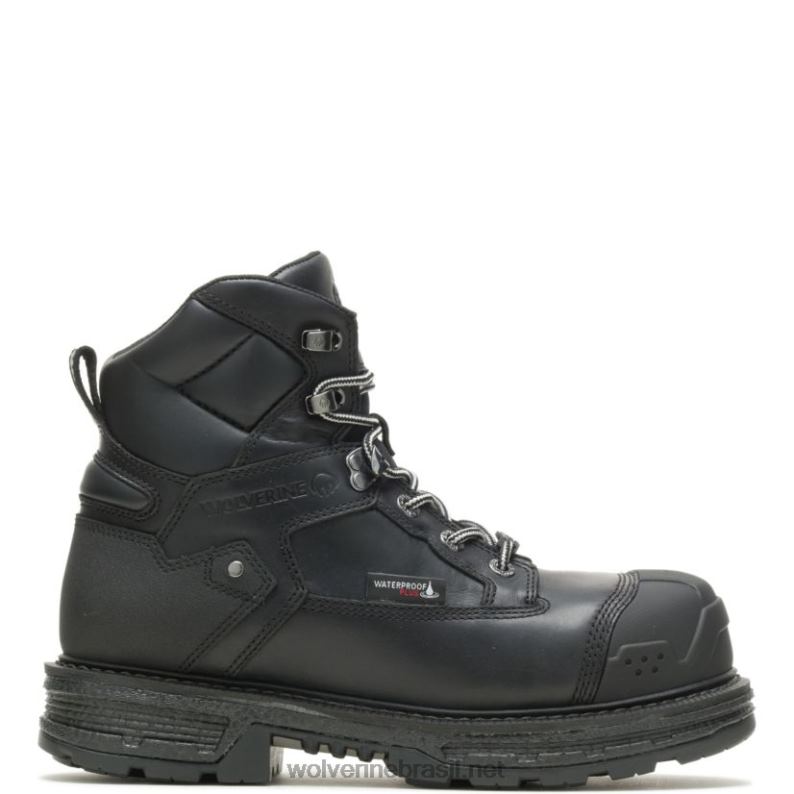 homens Hellcat ultraspring bota de trabalho resistente 6 "carbonmax preto Wolverine VL4VN67 - Image 1