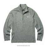 homens sun-stop eco 1/2 zip urze de bronze Wolverine VL4VN312