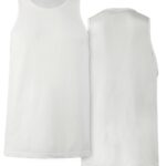 homens tanque de costela sem costura branco Wolverine VL4VN304