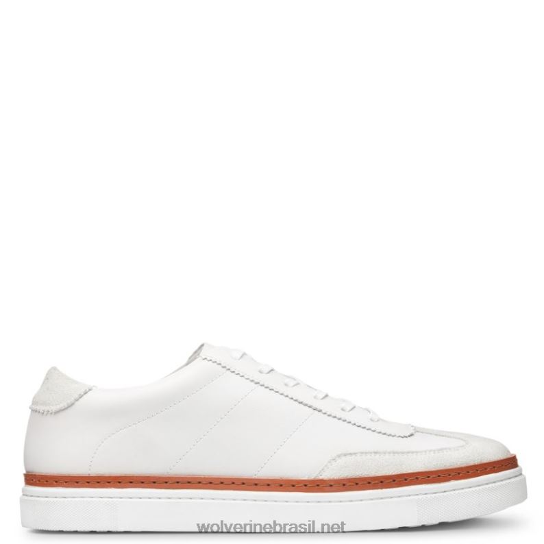 homens_tenis_de_corte_blvd_couro_branco_camurca_pedra_wolverine_vl4vn224.jpg homens tênis de corte blvd couro branco/camurça pedra Wolverine VL4VN224 - Image 1