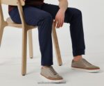 homens tênis de corte blvd couro cinza/camurça cinza Wolverine VL4VN225 - Image 2