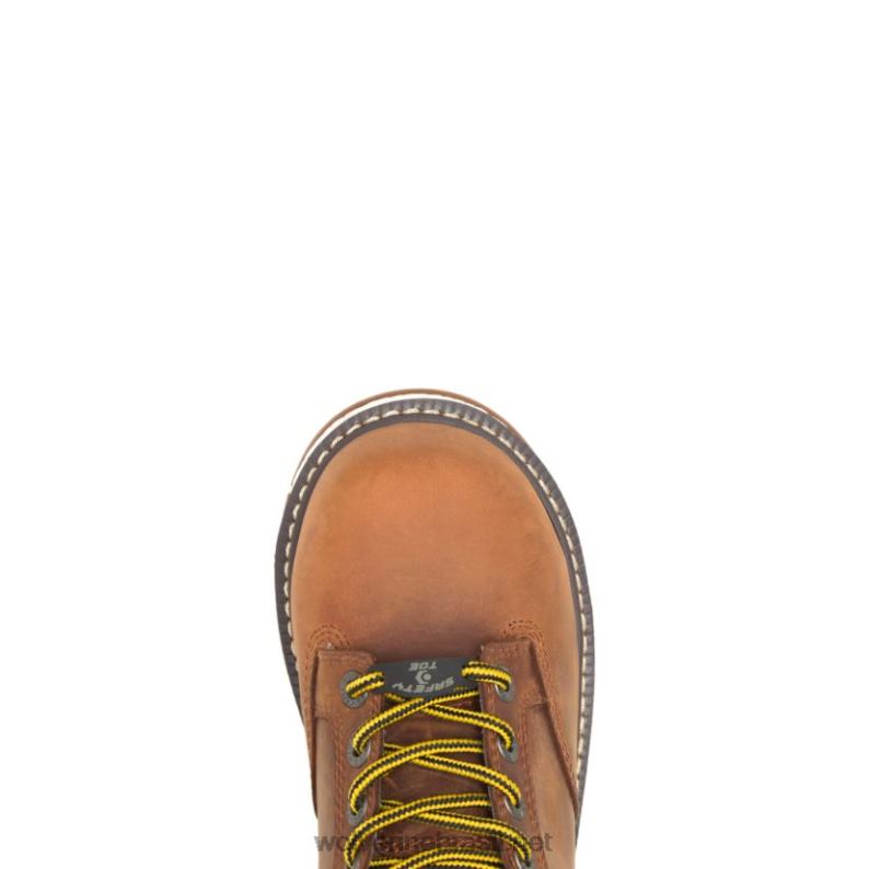 mulheres bota de trabalho hellcat ultraspring carbonmax 6" marrom Wolverine VL4VN114 - Image 5